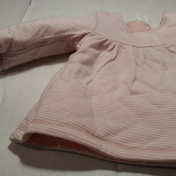 Baby Gap Girls Reversible Snap Button Shirt Lightweight Jacket 0-3 Months NEW - Picture 7 of 12